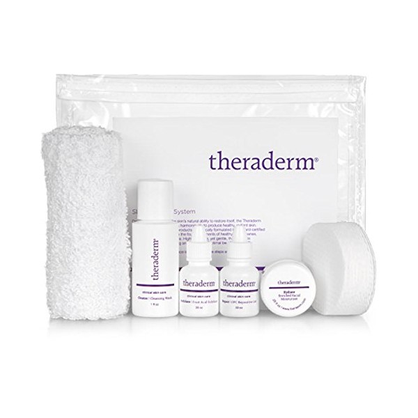 Theraderm Skin Renewal Travel System with Enriched Moisturizer