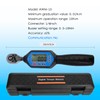 EWM-10 Digital Torque Wrench 1/4 Square Drive Max. 7.37ft.lb Torque