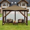 Gazebo Universal Replacement Mosquito Netting – Hugline 10' x 10'