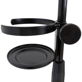keepdrum DH Drinkholder Universal Getränkehalter für Mikrofonständer Notenständer