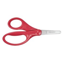 Fiskars 5 Inch Classic Blunt Tip Kids Scissors, Colors May Vary