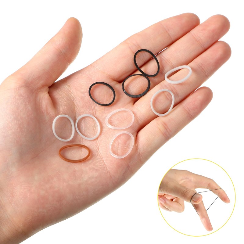 Hicarer 1000 Mini Rubber Bands Soft Elastic Bands for Kid