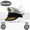 FNA FASHIONS Unisex Mens Womem's Navy Captain Sailor Fancy Dress