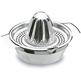 Lacor 62952 Manuelle Zitronenpresse, Mini 150 ml, Silber