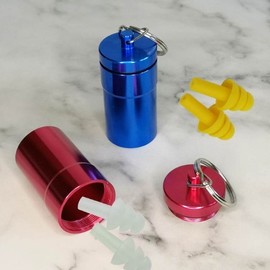 Mini Portable Exemplary Citizen Ashtray - Odor Blocking, Ring Type BM-115 Exemplary Citizen Ashtray (Round) - Silver 3ea