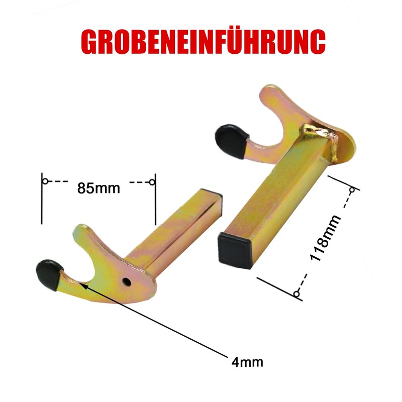 CeyKvo Motorcycle Repair Stand Set - Universal Adapter for Rear