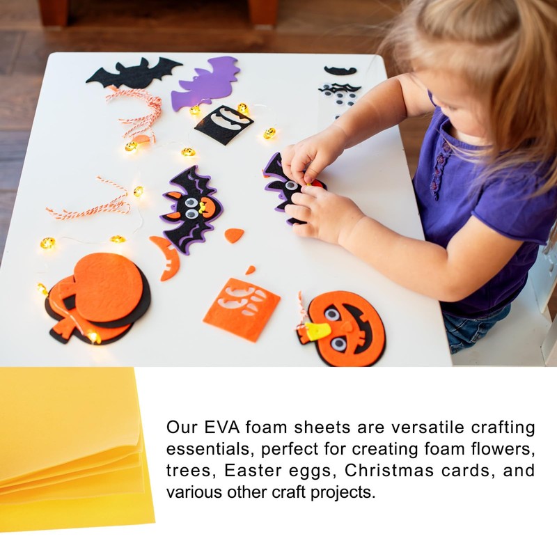 Rebower 2Pcs Foam Sheets Crafts Foam Arts Paper 12 x