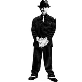 H19915 Benjamin Bugsy Siegel Cardboard Cutout Standup