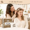 12 PCS Leopard Hair Accessories Set, Headbands & Clips Gift