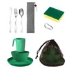 Scout Camping Mess Kit for 1 Person - Camping Utensils