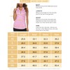 Koscacy Women's Sleeveless Golf Tennis Polo Shirts Zip Up Dry