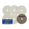 Wet Diamond Polishing Pads,HIGHDRIL 6pcs 125MM #50,for Granite Marble Sanding