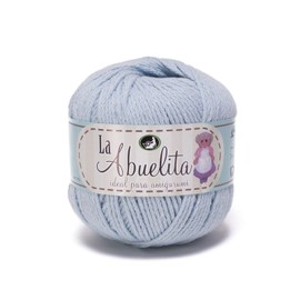 Hilaza Abuelita 100% algodón Bolsa con 5 bolitas de 50 gramos (Cielo)