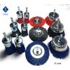 Signi 12 Pack Nylon Bristle Filament Abrasive Brush Drill Wheel