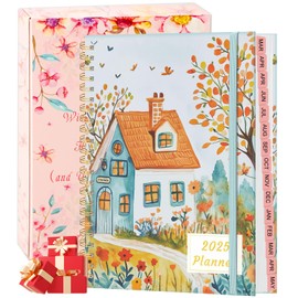 2025 Planner for Women - Weekly and Monthly Planner 2025-2026, Mar 2025 - May 2026, Daily Academic Calendar Planner Book, with Inner Pocket Gift Box, Perfect for Office Home School- A5 (6.1" x 8.3")