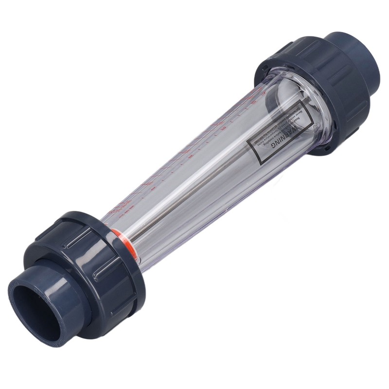 Plastic Tube Liquid Flowmeter High Accuracy Large Range Acid Alkali