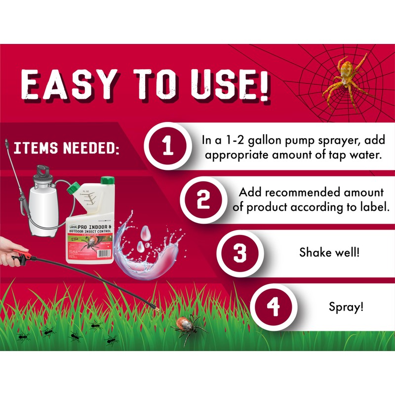 7.9% Bifenthrin Insecticide - 16 Ounces - (Compare to Leading