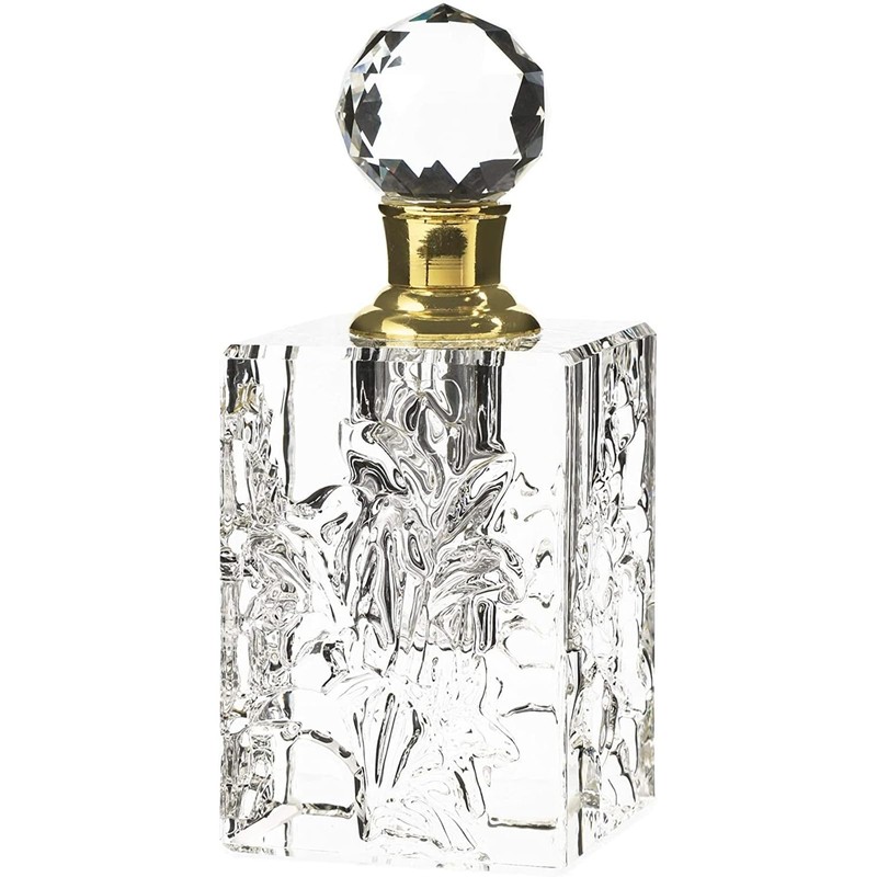 Okuna Outpost Crystal Glass Perfume Bottle Set - Refillable Perfume
