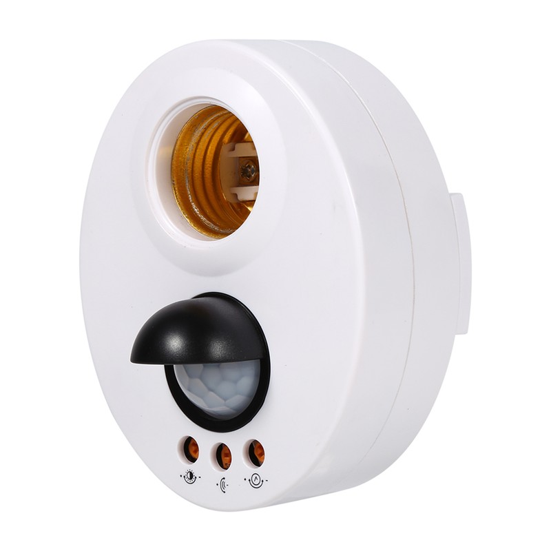 E27 Human Body Induction Automatic IR Infrared Sensor Light Socket