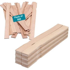 12" Wooden Paint Paddles - Mixing Sticks -Epoxy Stirrers- Pack of 500ct