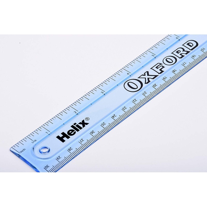 Helix 30cm Left Handed Ruler