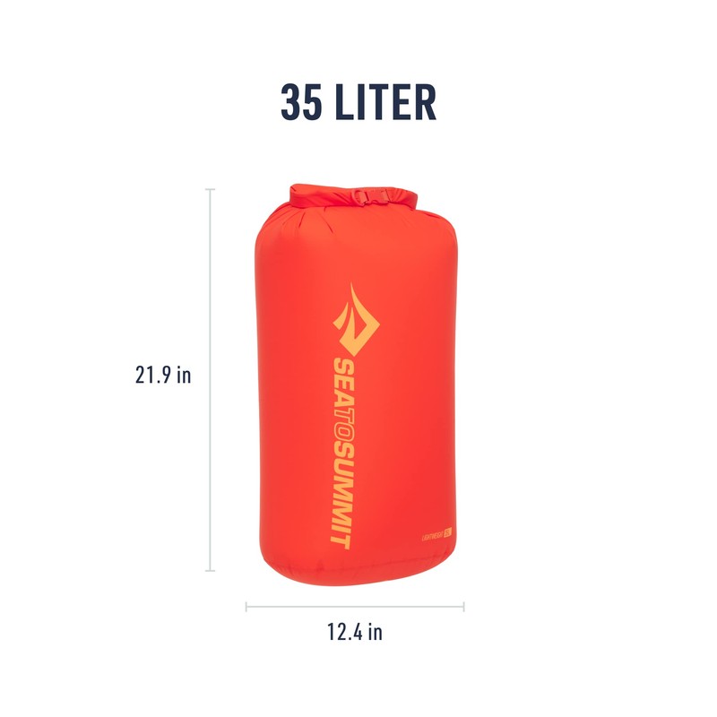 Sea to Summit Lightweight Dry Bag, Multi-Purpose Dry Storage, 35