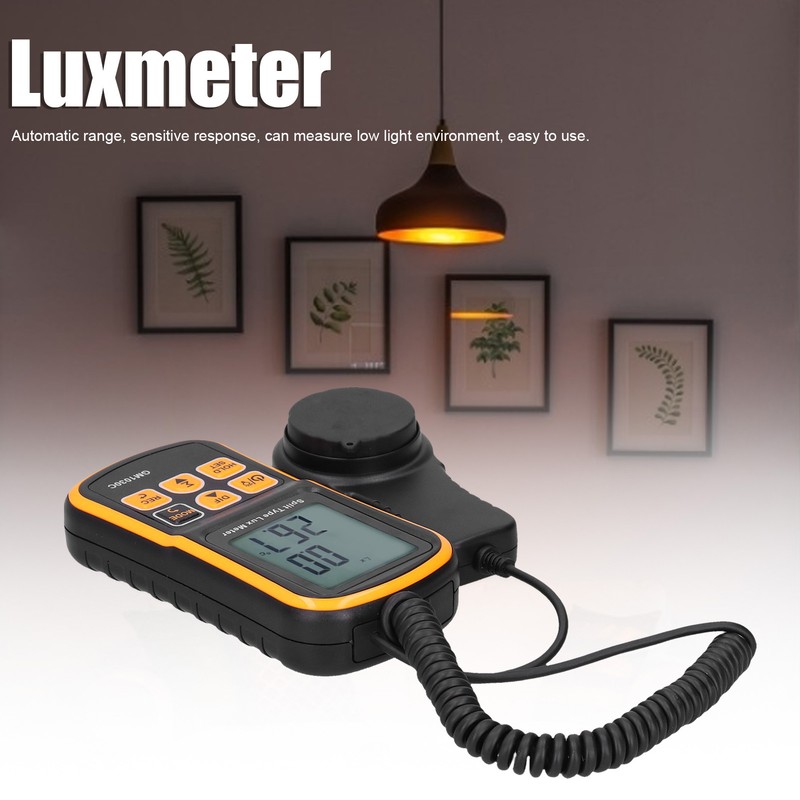 GM1030C 0~200,000 Lx Digital Light Meter High Accuracy AutoRanging Portable