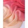 Prettystern Silk Women's Scarf Tie-Dye Silk Stole Colour Gradient Batik,