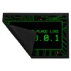 trendaffe Localhost Doormat with IP Address 127.0.0.1 in Green -