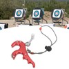 4 Finger Archery Release Aid Grip Aluminum Alloy Compound Bow