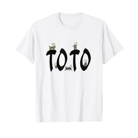 Toto Wizard of Oz, Cute Smart Famous Cairn Terrier Dog Art T-Shirt