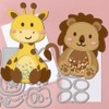 GLOBLELAND Giraffe Shake Cutting Dies for DIY Scrapbooking Metal Penguins