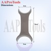 AAPROTOOLS Dental Cheek Retractor 4.5" Orthodontics Double Sided Stainless Steel