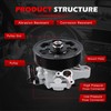 Autodevil 21-5419 Power Steering Pump with Pulley, Fit for 2006-2007