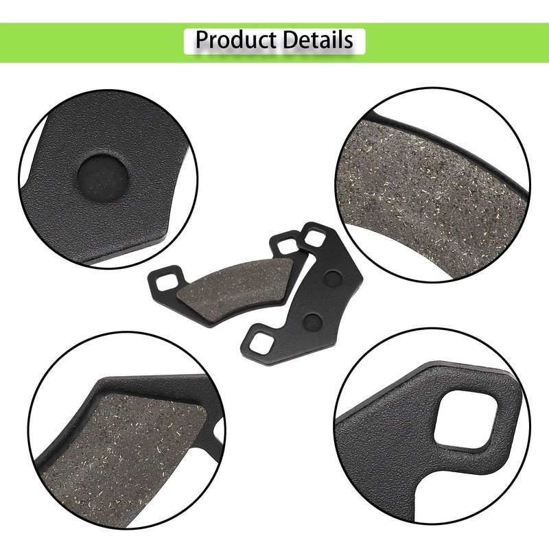 Front Rear Brake Pads for Arctic Cat 1000 550 570