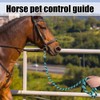 Cotton Lead Rope, Horse Guiding Line with a Snap Hook,