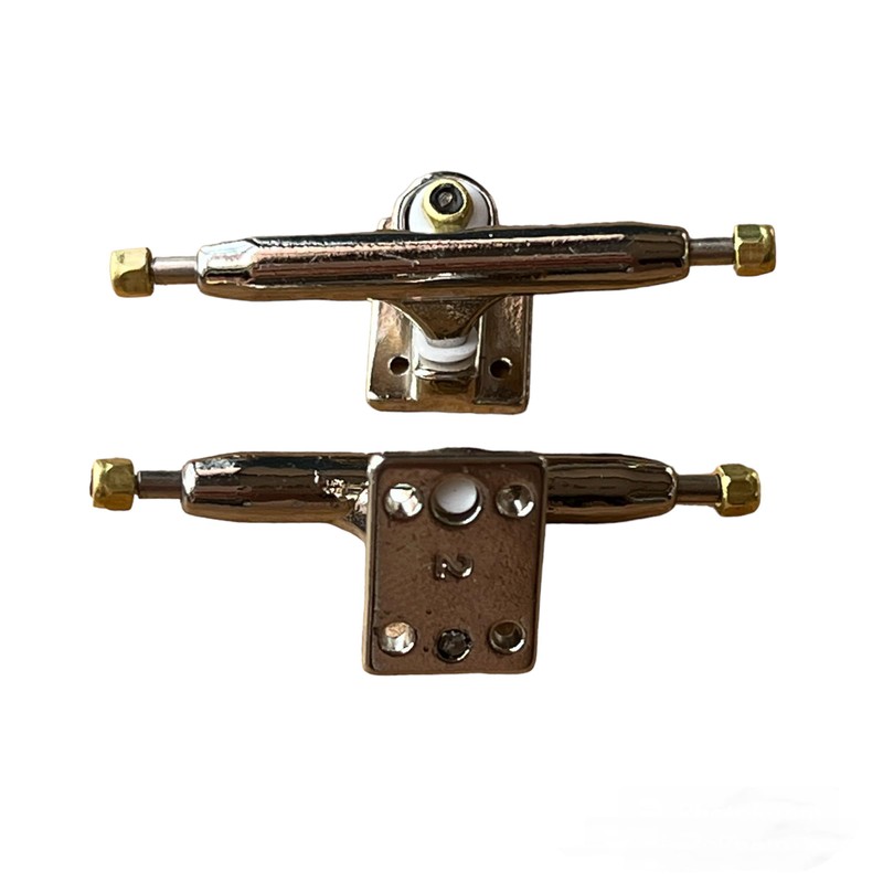 LEEFAI Pro Fingerboard Trucks 32/34/36mm 4.0-Regular Kingpin-Upgraded v2 baseplate with