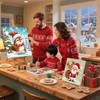 6 Pack Christmas Framed Paint by Numbers for Adults, Easy