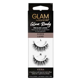 Manicare Glam Ready by Manicare Keira Pre-Glued Lashes - Luxe