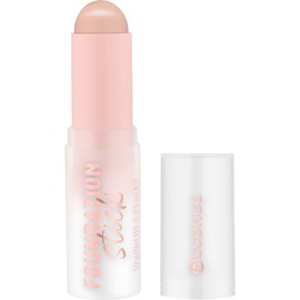 essence Foundation Stick, No. 130, Nude, Nourishing, Covering, Softening, Natural, Vegan, Oil-Free, No Preservatives, Parabens, Pack of 3 (3 x 10 g)