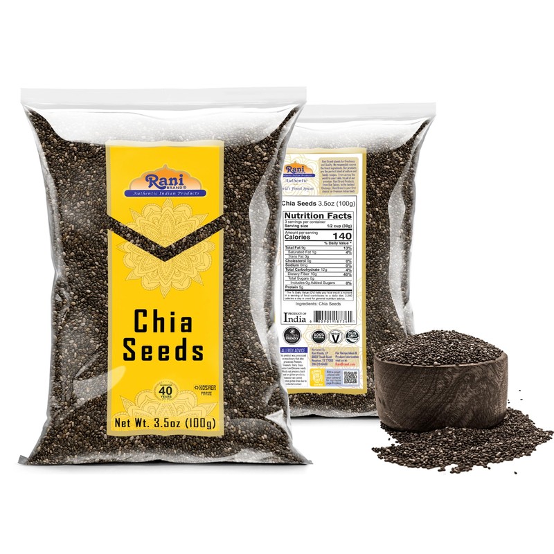 Rani Chia Seeds 3.5oz (100g) ~ All Natural | Vegan