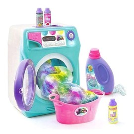 Canal Toys - So Slime DIY Tie-Dye Slime Washing Machine - Set of 6 Slimes & Fragrance Colours - Rotates Like a Real Washing Machine - Creative & Sensory Toy for Children from 6 Years - SSC-134
