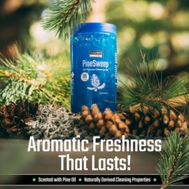 PineSweep All-Purpose Cleaning Gel with Pine Oil – Multipurpose Household Cleaner for Bathroom, Kitchen, Floors, Laundry & More, 33.8 Fl Oz (Pack of 2)