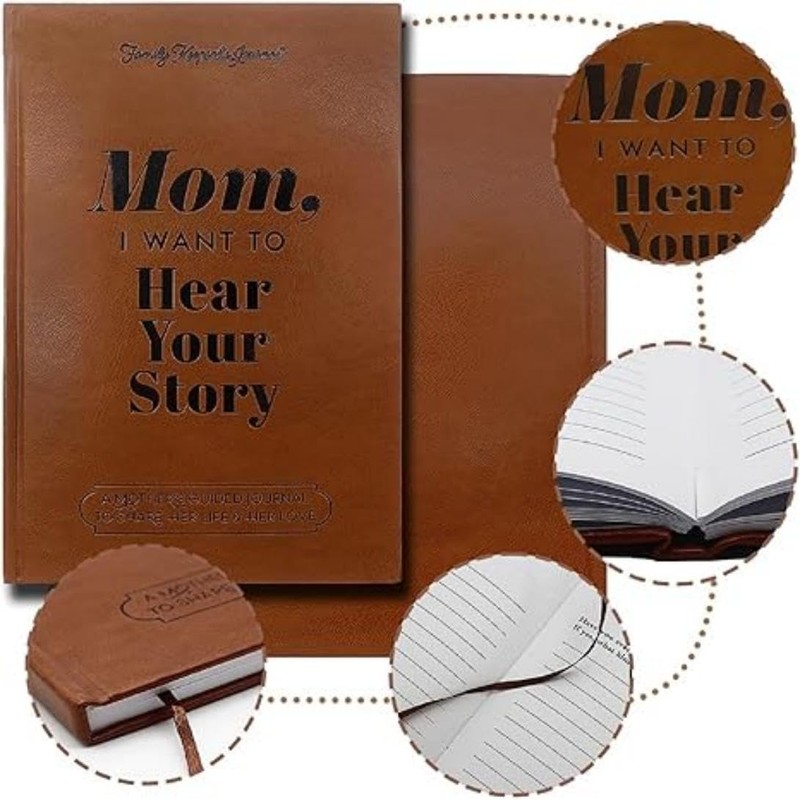 Dad Mom, I Want to Hear Your Story, Wrapped Hardback,