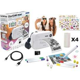 Lexibook StarCAM Print Camera with Instant Printer-Photo and Video Function-NEW