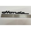 Chaojibao 1pc Honda Classic Emblem Plated Cursive 215mm*23mm (Black)