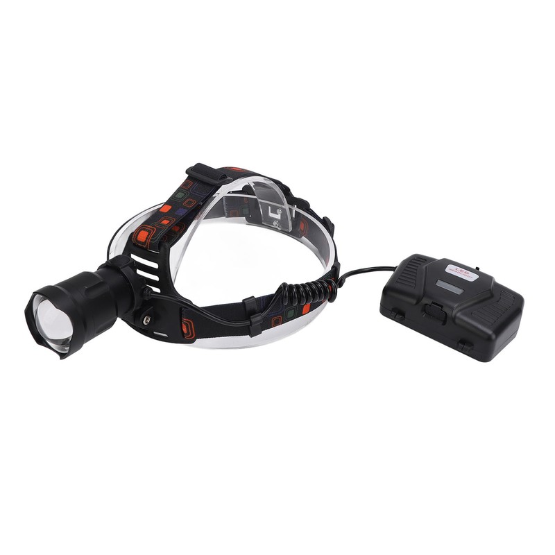 LED Headlamp High Power Adjustable Angle Telescopic Focus Waterproof Headlight