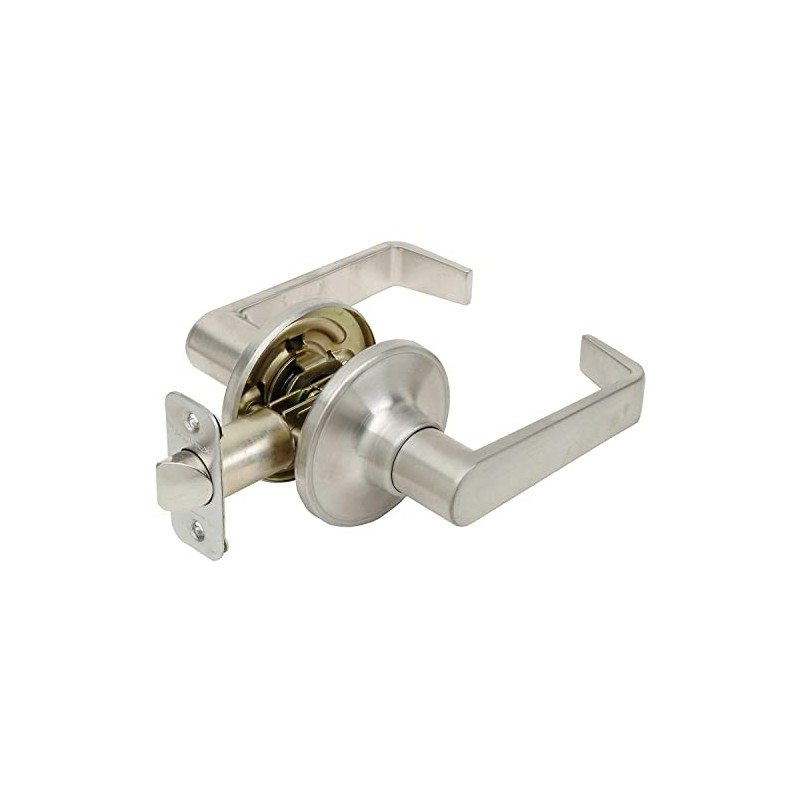 Pamex Satin Nickel Calypso Leverset (Passage)