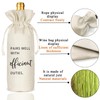 Wedding Officiant Gifts Wine Bag,Best Officiant Ever Gifts from Couple,Bride