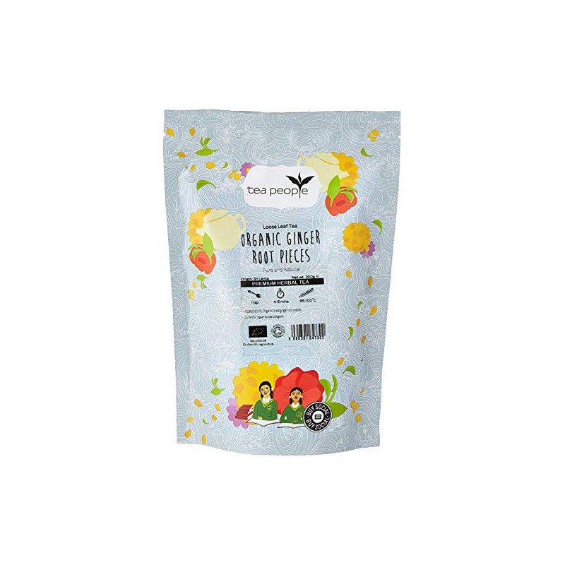 Tea People Organic Ginger - 250g Refill Pack